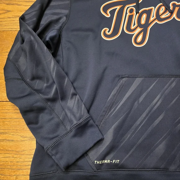 Nike Therma-Fit Detroit Tigers MLB Hooded Pullover Sweater Men's XXL - Picture 3 of 9